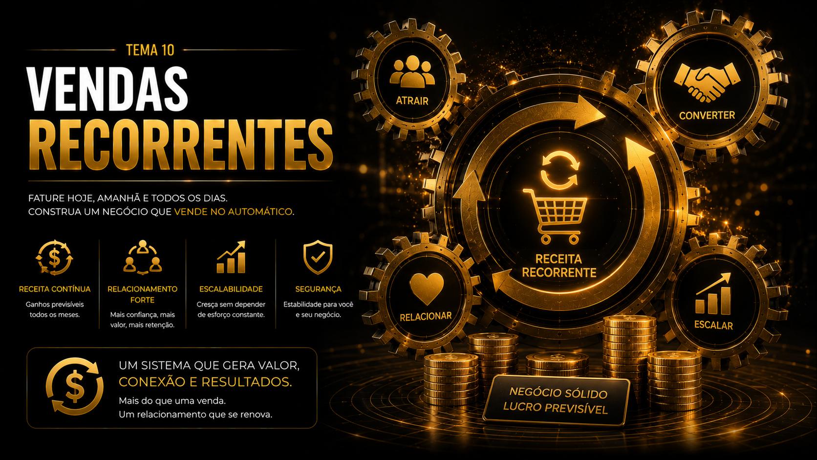 Vendas Recorrentes: Como Gerar Renda Previsível Todo Mês